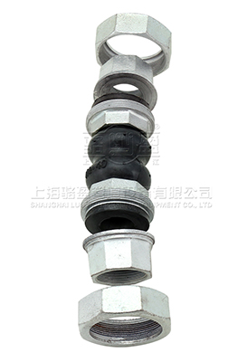 吉林省白山市江源区丝扣<a href=https://www.huanjingjz.com target=_blank class=infotextkey>橡胶接头</a>结构图